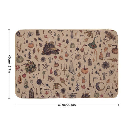Rustic Brown Cozy Crone Bath Mat