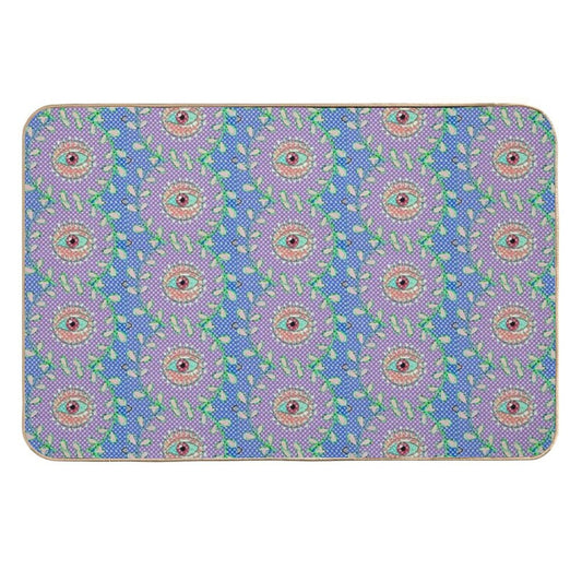 The Garden Sees All  Easy Maintenance Bath Mat