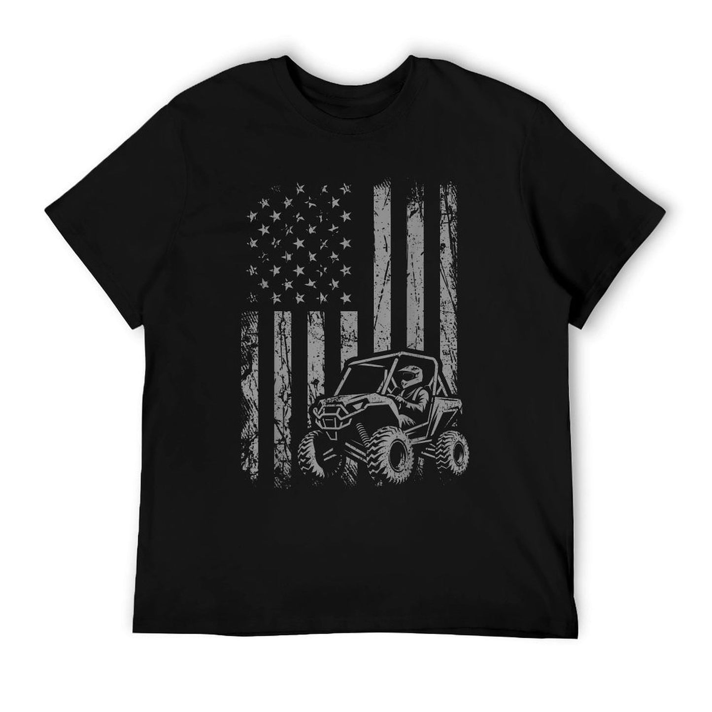 American Flag UTV Side By Side SXS Off Road T-Shirt