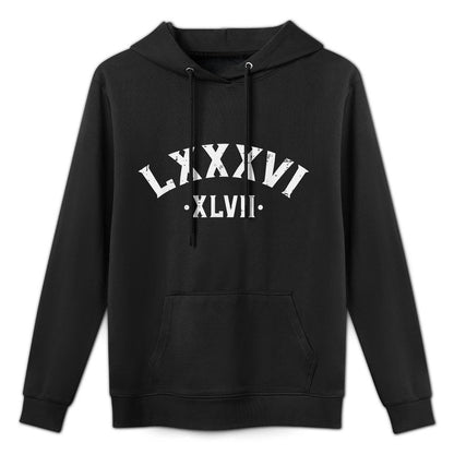 Resist 8647 Roman Numerals Anti Protest Men Women Kids Moisture-Wicking Hoodie