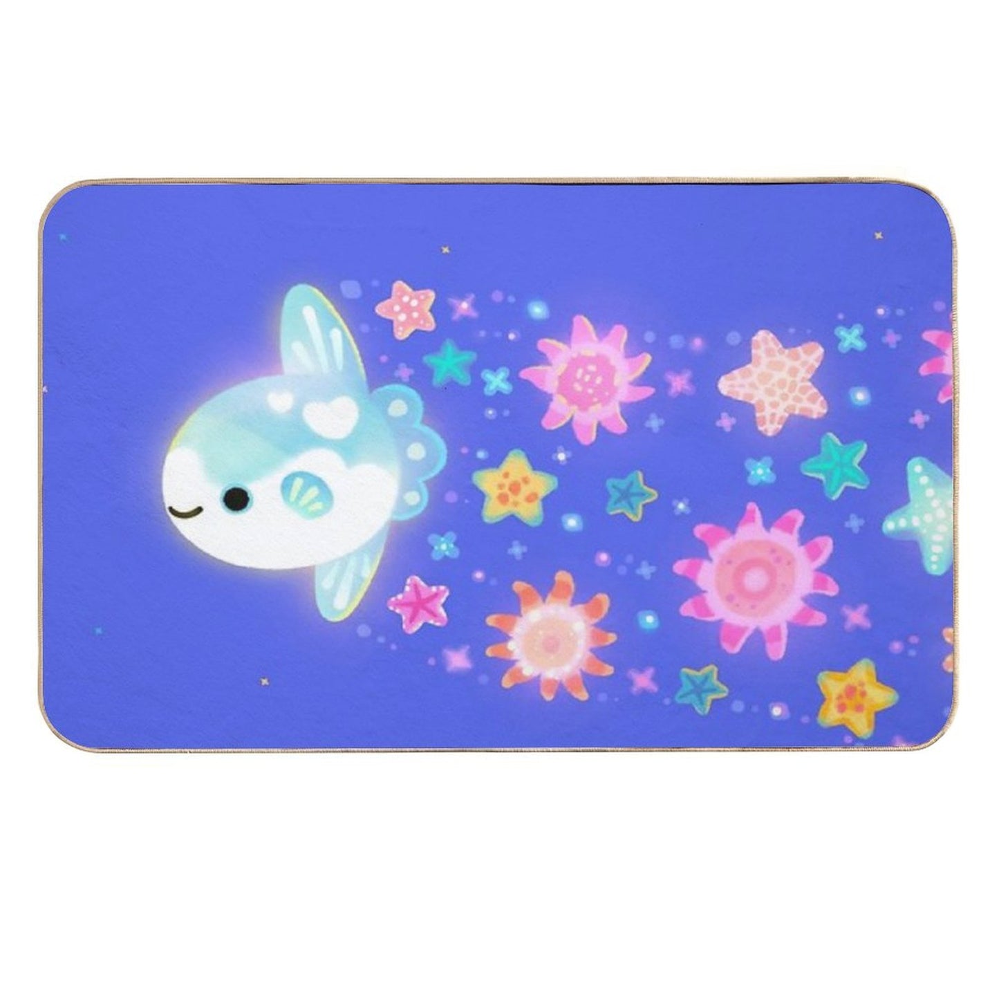 Sun And Star  Easy To Clean Bath Mat