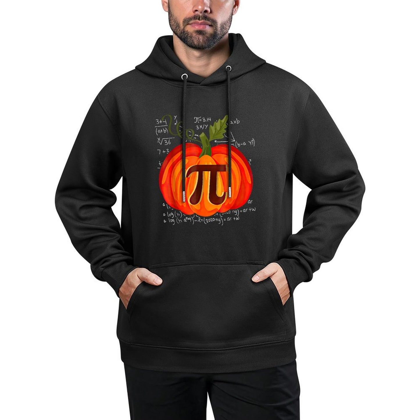 Pumpkin Pie Math Halloween Pi Customizable Surface Hoodie