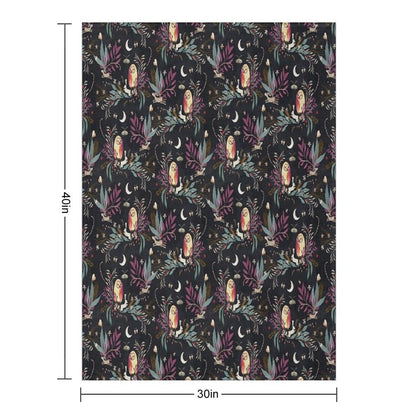 In The Night Garden Throw Blanket