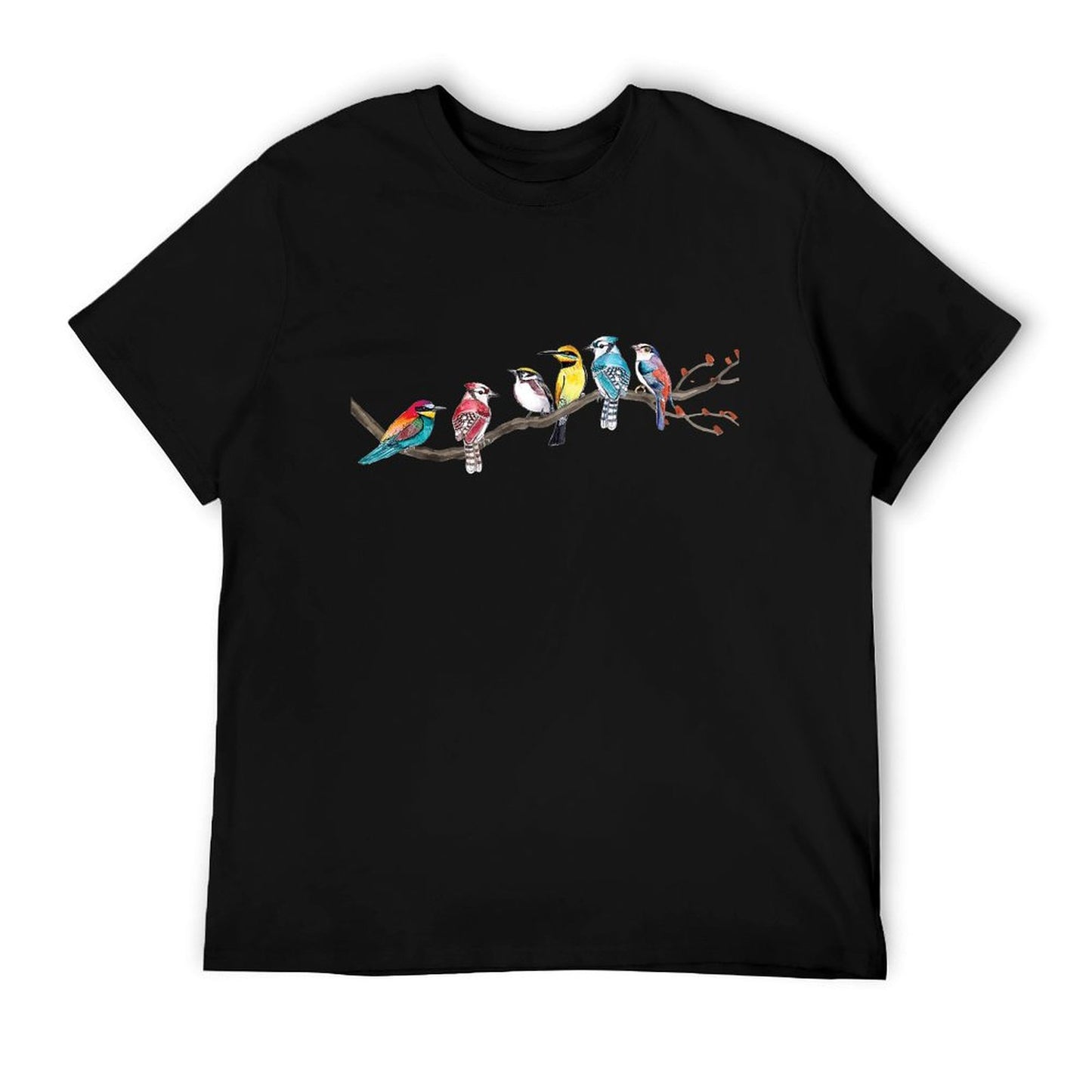 Birds On A Branch - Birding Bird Watching Bird Watcher T-Shirt