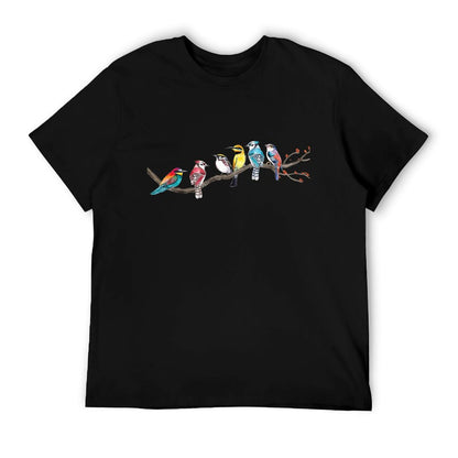 Birds On A Branch - Birding Bird Watching Bird Watcher T-Shirt