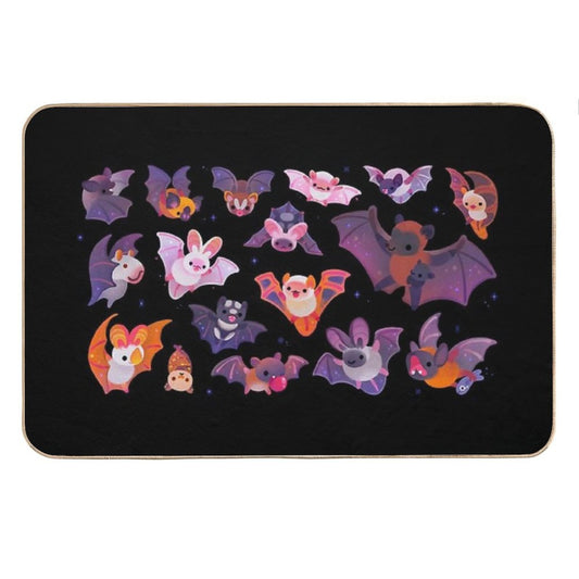 Bat - Dark Bath Mat