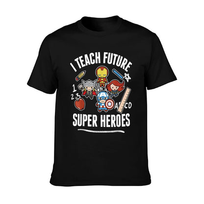 Marvel Avengers Classic I Teach Super Heroes Graphic T-Shirt