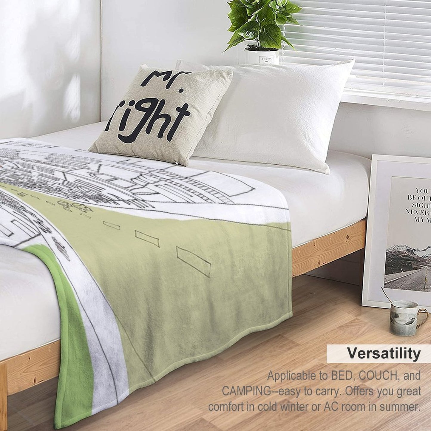 Park Street, Bristol, UK Throw Blanket