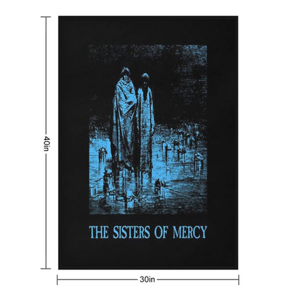 Body And Soul - The Sisters of Mercy Throw Blanket