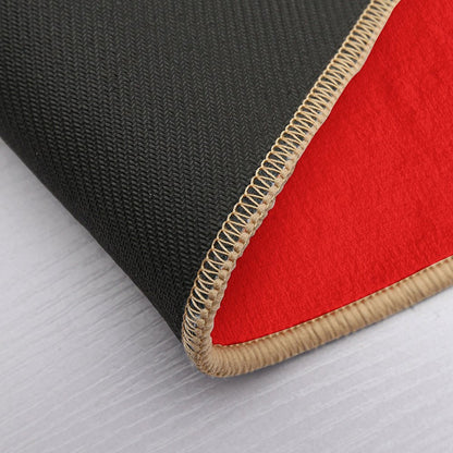 Bright Red Bath Mat