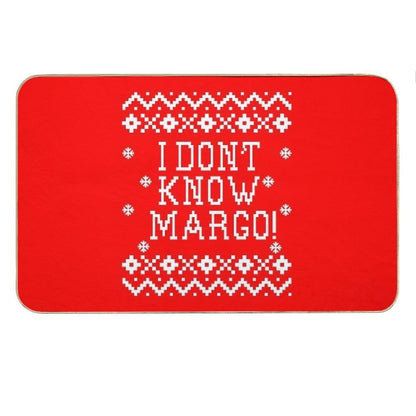 Christmas Vacation Quote - I Don't Know Margo! Bath Mat