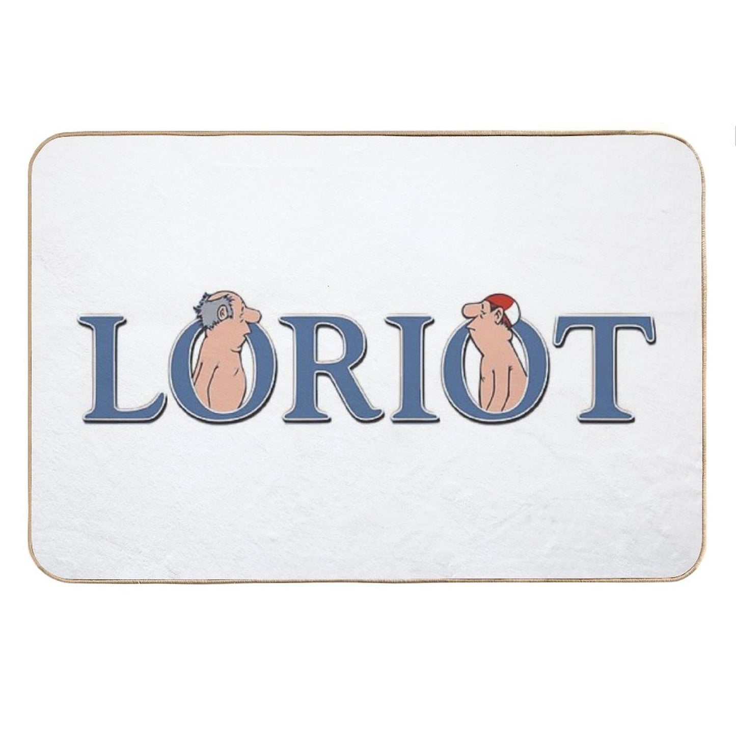Loriot, Gentlemen in The Bathroom Bath Mat