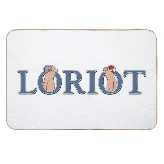 Loriot, Gentlemen in The Bathroom Bath Mat