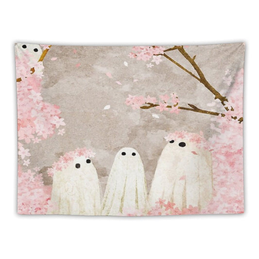 Cherry Blossom Party Tapestry