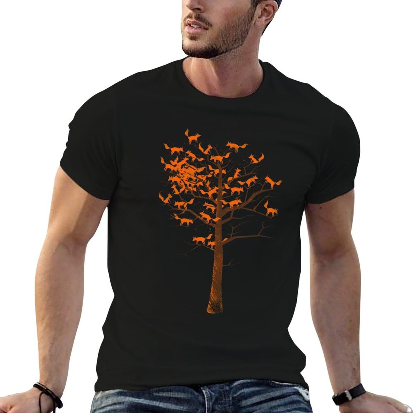 Blazing Fox Tree  Graphic-printed T-Shirt