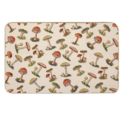 Mushrooms  Multi-Purpose Bath Mat