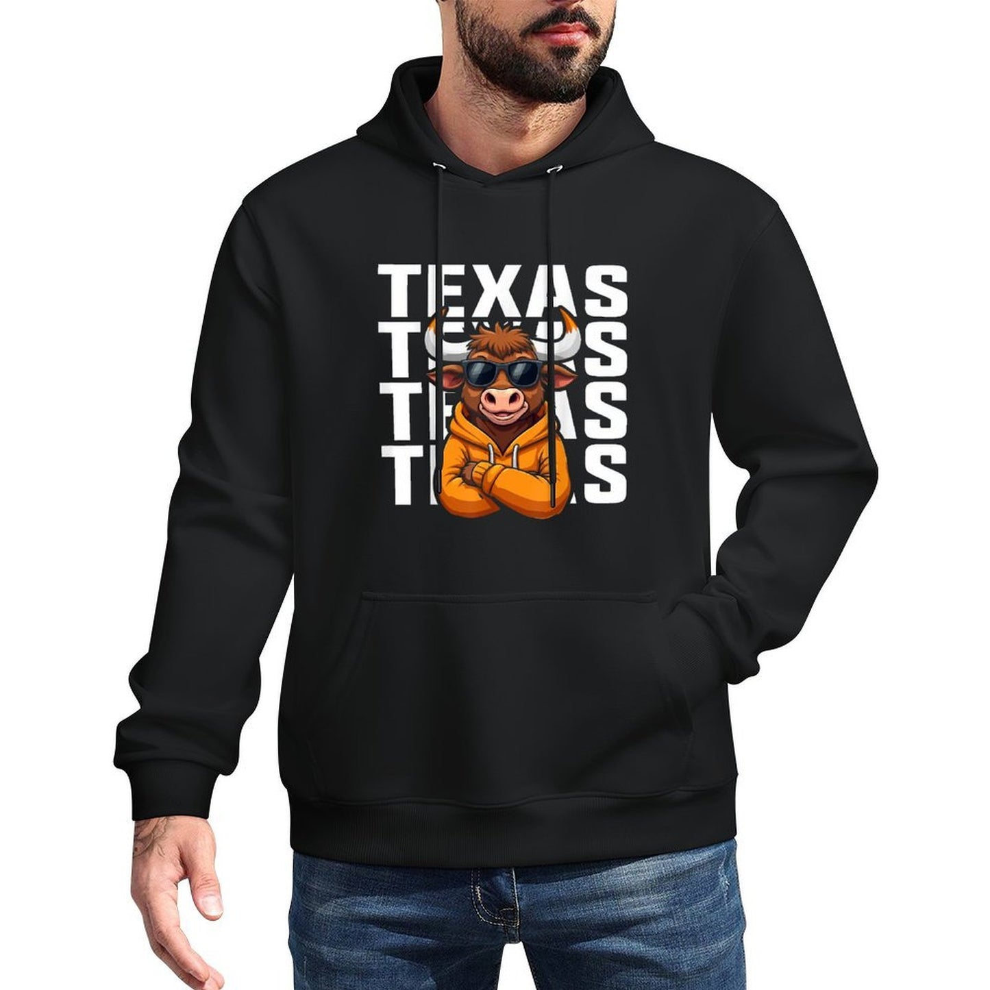 Vintage Texas Graphic Classic for Men Women Kids Relaxed Fit Hoodie