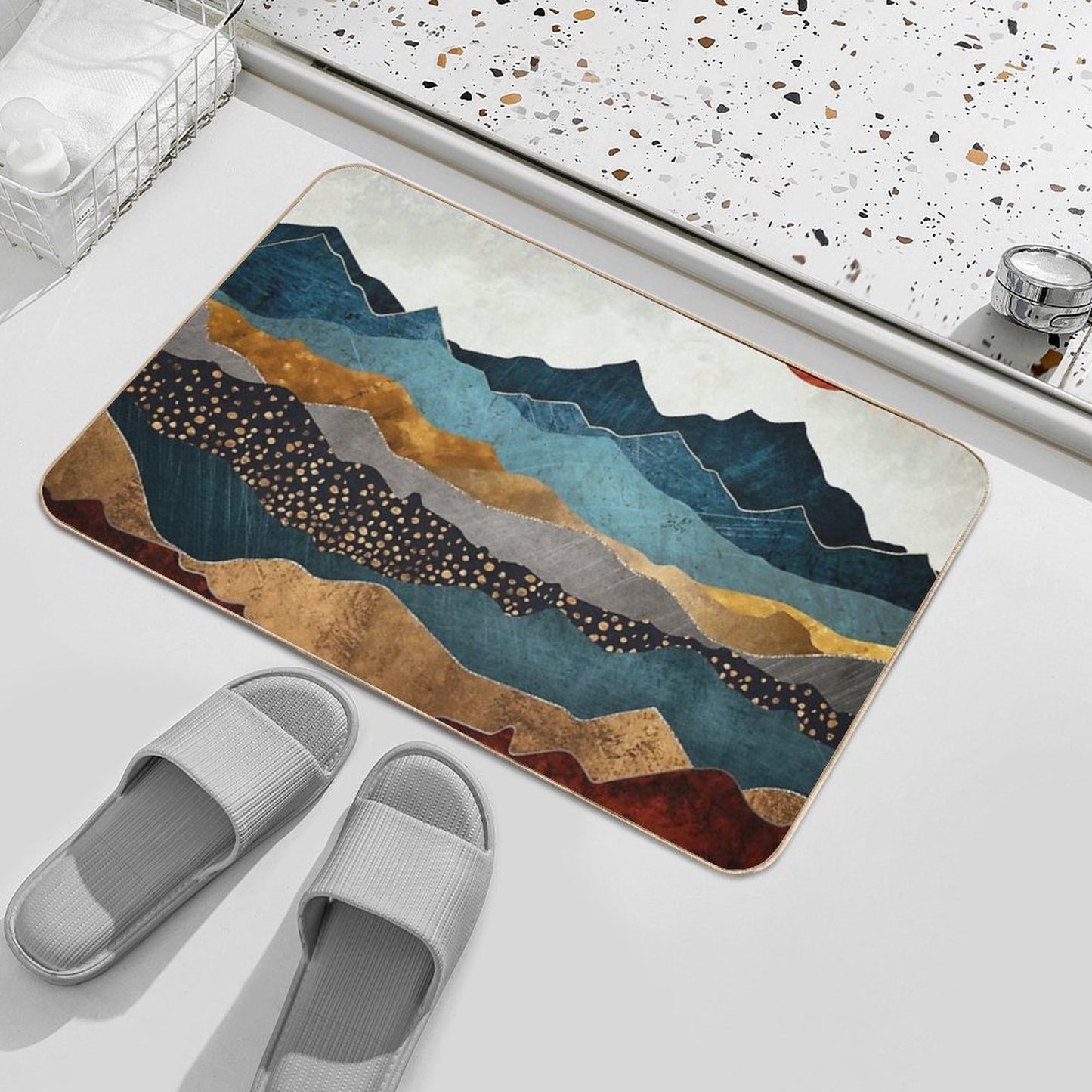 Amber Dusk Bath Mat