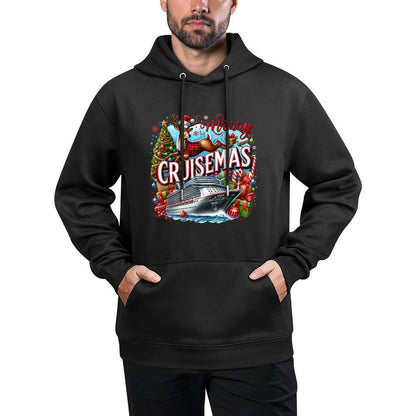 Merry Cruisemas Cruise 2025 Funny Christmas Cruisin Crew Versatile Streetwear Hoodie