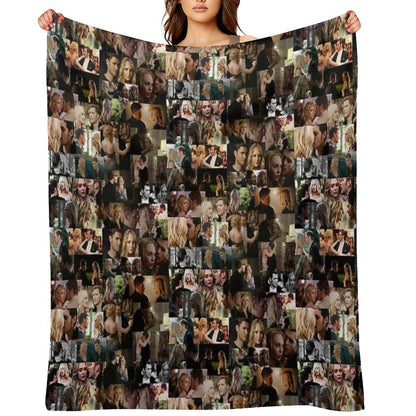 Klaroline Throw Blanket