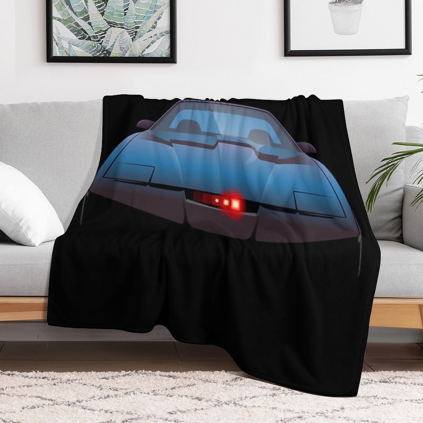 KITT Throw Blanket