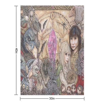 The Dark Crystal Throw Blanket