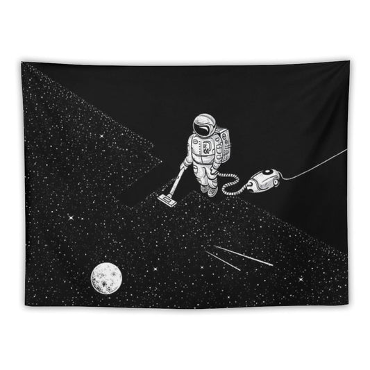 Space Cleaner Tapestry