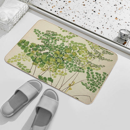 Maidenhair Ferns Bath Mat