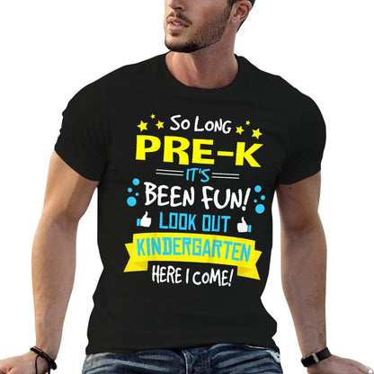 So Long Pre-K Kindergarten Here I Come Graduation Gifts T-Shirt