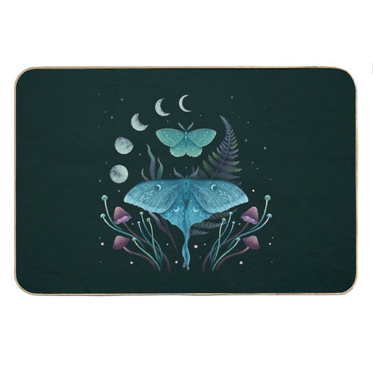 Luna And Emerald Bath Mat