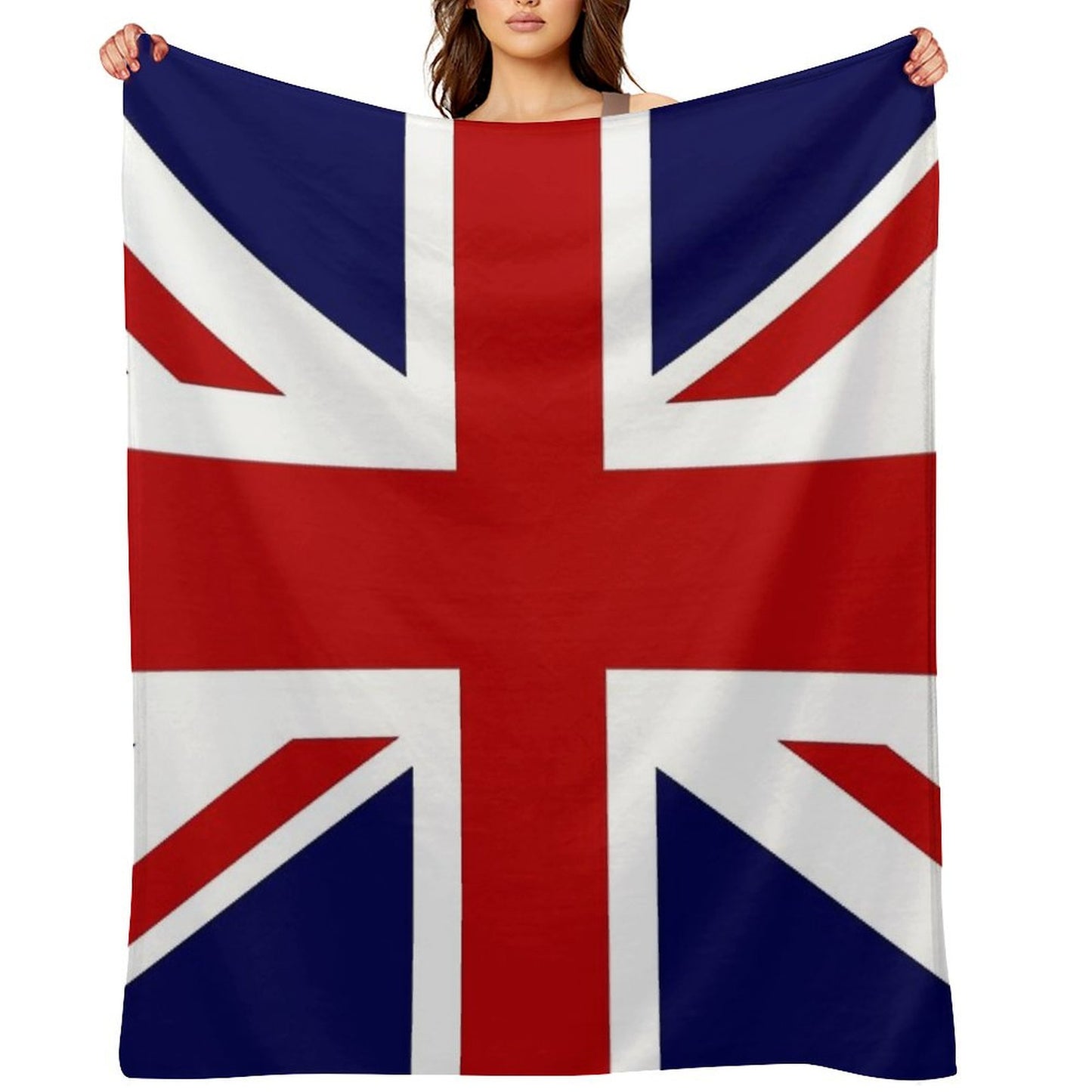 Union Jack Flag of The UK Throw Blanket