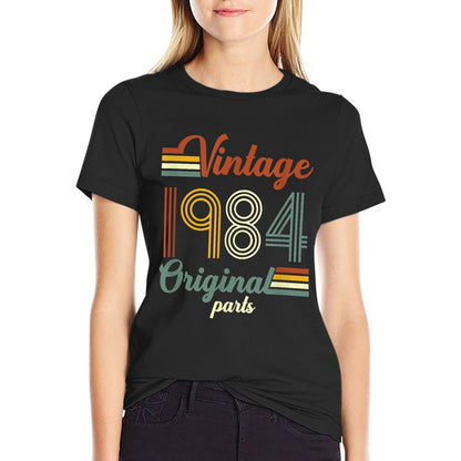Vintage 1984 Original 40th Birthday Gifts For Men Women  Quick-drying T-Shirt