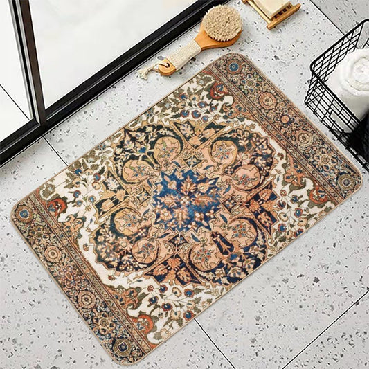Ferahan Arak  Antique West Persian Rug Print Bath Mat