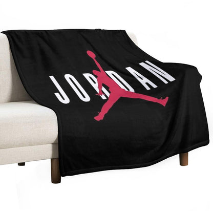 Jordan Basketball Throw Blanket