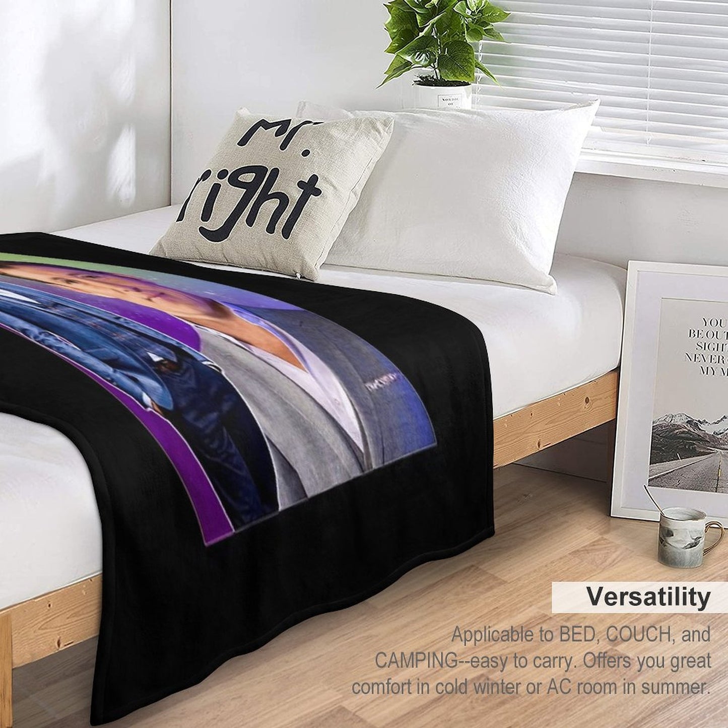 Ben Shepherd Throw Blanket