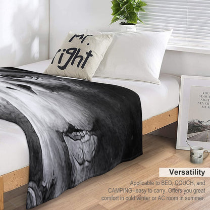 Falkor The Luck Dragon From The Neverending Story Design Throw Blanket