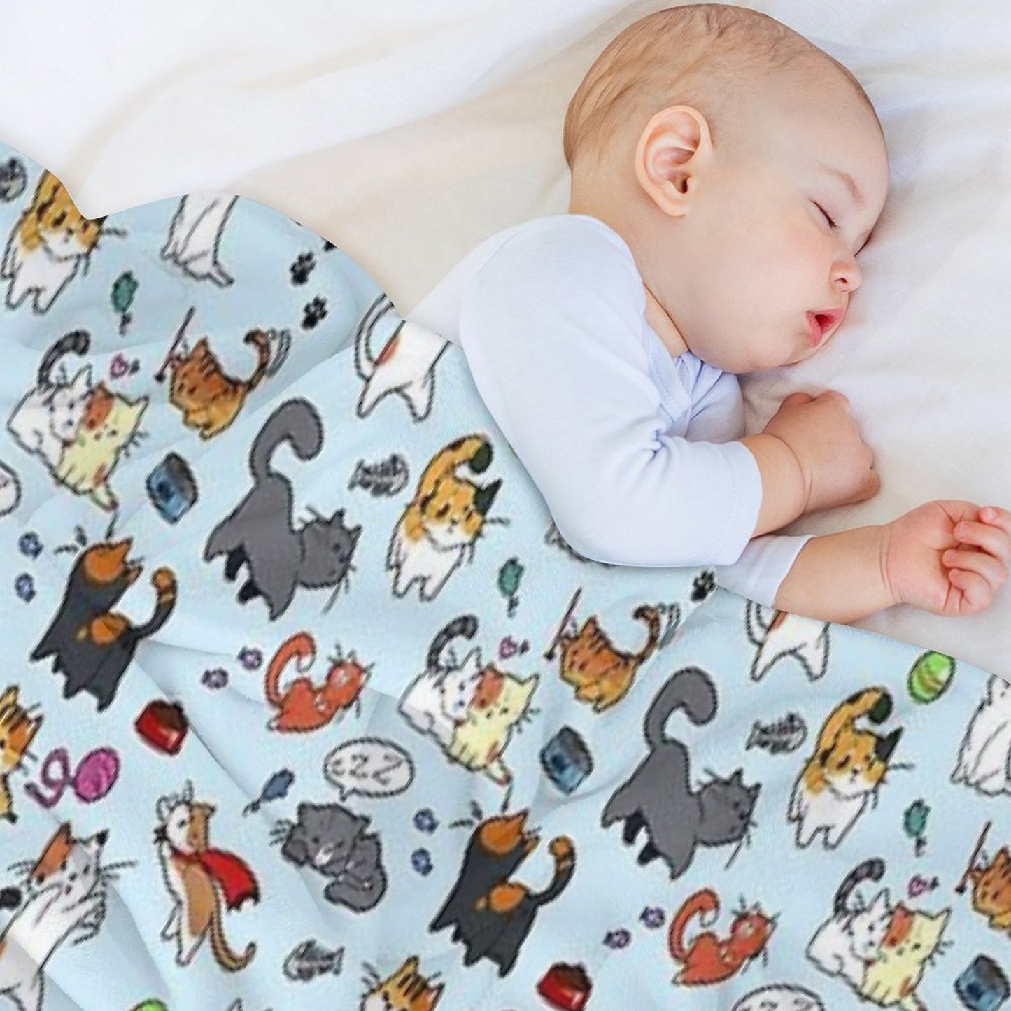 Cats!! Throw Blanket