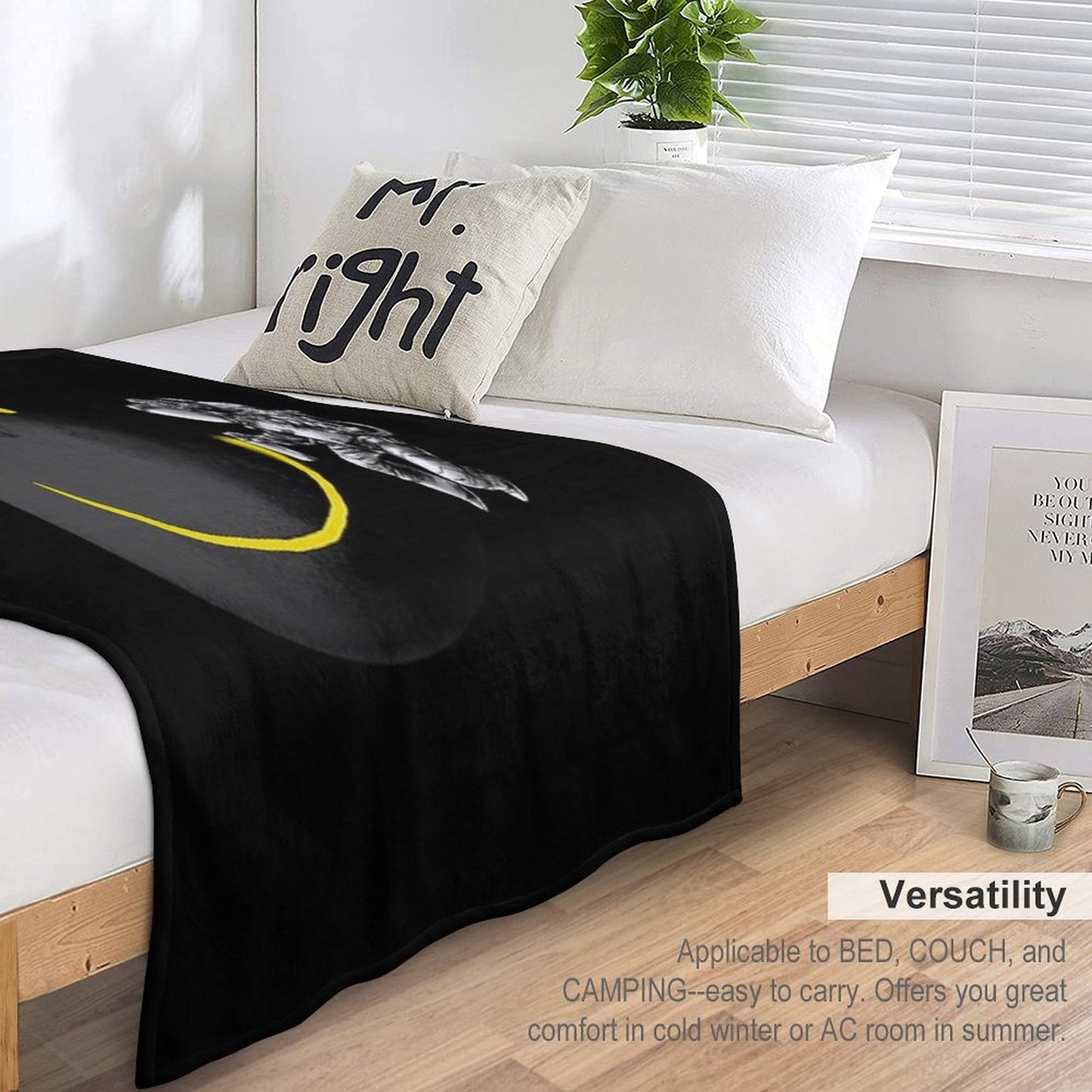 Make A Smile Throw Blanket