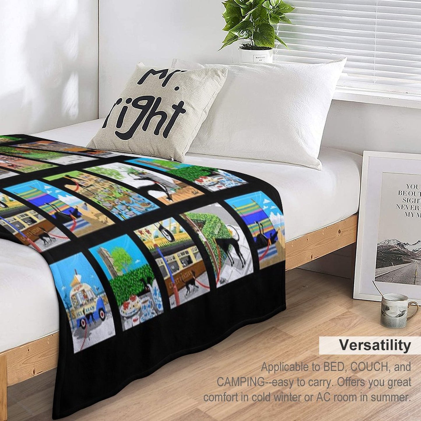 The Lockdown Doodles Set 1 Throw Blanket