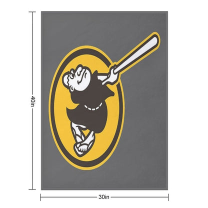 San Deigo Baseball Throw Blanket