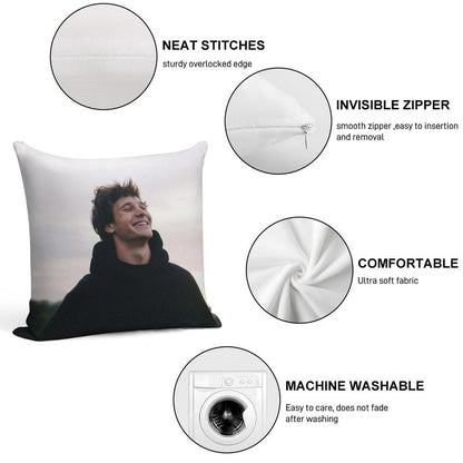 Wincent Weiss Soft Washable Throw Pillow
