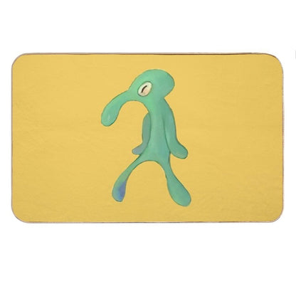 Bold And Brash Pin Button Bath Mat