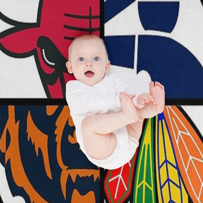 Chicago Southside Sports Throw Blanket