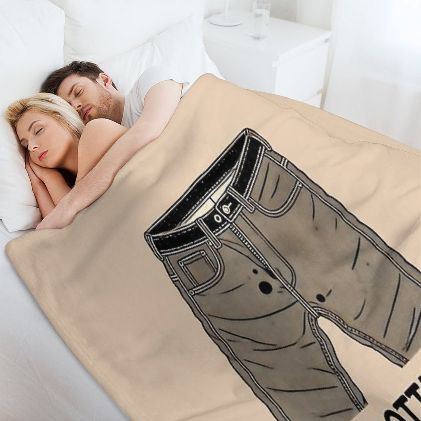 Calico Cut Pants ITYSL Throw Blanket