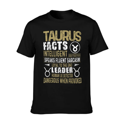 TAURUS Facts Zodiac Sign Shirt Birthday Gift April & May T-Shirt