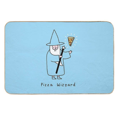 Pizza Wizzard  Rapid-Drying Bath Mat