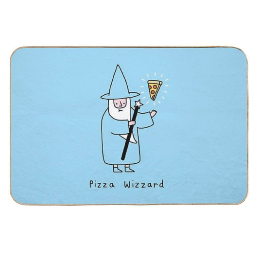 Pizza Wizzard  Rapid-Drying Bath Mat