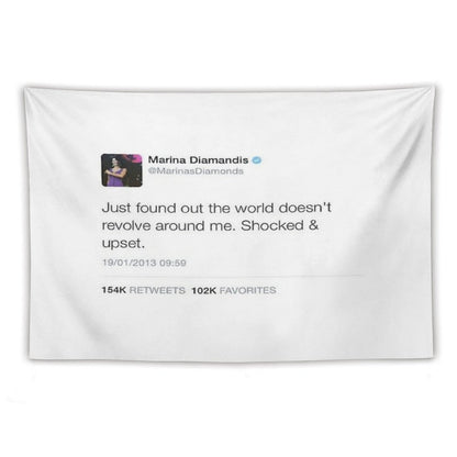 Marina And The Diamonds Tweet Tapestry Tapestry