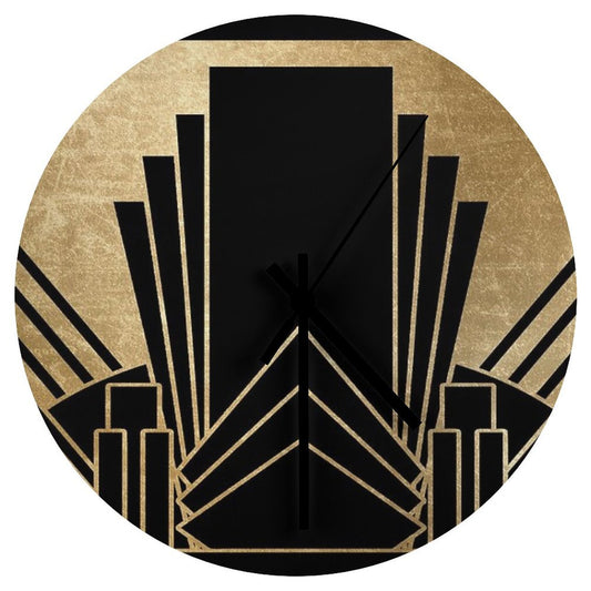 Art Deco Design Wall Clock