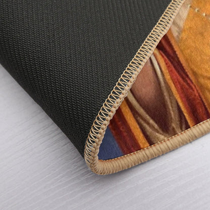 Saint Jeff of Goldblum, Jeff Goldblum Original Religious Painting Bath Mat